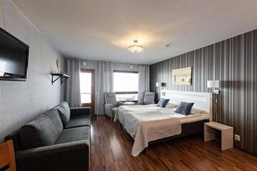 Фото номера Стандартный двухместный номер с 2 отдельными кроватями Отель Hotel Lokkilinna г. Калайоки 3